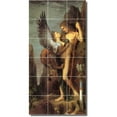 thumbnail image 1 of Ceramic Tile Mural-Gustave Moreau Mythology Painting 70. 18" w x 36" h using (18) 6 x 6 ceramic tiles, 1 of 3