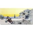 thumbnail image 1 of Ceramic Tile Mural-Henry Farny Indians Wall Tile Mural 10. 72" w x 36" h using (18) 12 x 12 ceramic tiles, 1 of 3