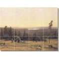 thumbnail image 1 of Ceramic Tile Mural-Ivan Shishkin Landscapes Painting 282. 48" w x 36" h using (12) 12 x 12 ceramic tiles, 1 of 3