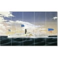 thumbnail image 1 of Ceramic Tile Mural-James Bard Ships Tile Mural Commercial Decor. 60" w x 36" h using (15) 12 x 12 ceramic tiles, 1 of 3