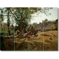 thumbnail image 1 of Ceramic Tile Mural-Jean Corot Country Painting 193. 17" w x 12.75" h using (12) 4.25 x 4.25 ceramic tiles, 1 of 3