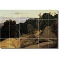 thumbnail image 1 of Ceramic Tile Mural-Jean Corot Country Painting 194. 48" w x 32" h using (24) 8 x 8 ceramic tiles, 1 of 3