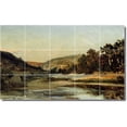 thumbnail image 1 of Ceramic Tile Mural-Jean Corot Landscapes Painting 315. 60" w x 36" h using (15) 12 x 12 ceramic tiles, 1 of 3