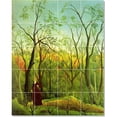 thumbnail image 1 of Ceramic Tile Mural-Jean-Jacques Rousseau Poster Art Tile Mural Traditional Remodeling. 32" w x 40" h using (20) 8 x 8 ceramic tiles, 1 of 4