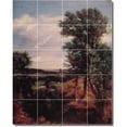 thumbnail image 1 of Ceramic Tile Mural-John Constable Country Painting 209. 32" w x 40" h using (20) 8 x 8 ceramic tiles, 1 of 3