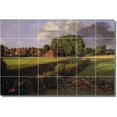 thumbnail image 1 of Ceramic Tile Mural-John Constable Country Painting 216. 48" w x 32" h using (24) 8 x 8 ceramic tiles, 1 of 3
