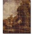 thumbnail image 1 of Ceramic Tile Mural-John Constable Country Painting 236. 30" w x 36" h using (30) 6 x 6 ceramic tiles, 1 of 3