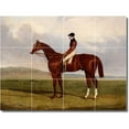 thumbnail image 1 of Ceramic Tile Mural-John Frederick Herring Horses Painting 43. 17" w x 12.75" h using (12) 4.25 x 4.25 ceramic tiles, 1 of 3