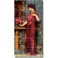 thumbnail image 1 of Ceramic Tile Mural-John Godward Women Painting 141. 36" w x 72" h using (18) 12 x 12 ceramic tiles, 1 of 3