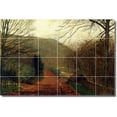 thumbnail image 1 of Ceramic Tile Mural-John Grimshaw Village Painting 91. 36" w x 24" h using (24) 6 x 6 ceramic tiles, 1 of 3