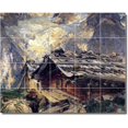 thumbnail image 1 of Ceramic Tile Mural-John Sargent Landscapes Painting 338. 21.25" w x 17" h using (20) 4.25 x 4.25 ceramic tiles, 1 of 3
