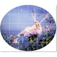thumbnail image 1 of Ceramic Tile Mural-John Simmons Mythology Tile Mural Modern Renovate. 25.5" w x 21.25" h using (30) 4.25 x 4.25 ceramic tiles, 1 of 3