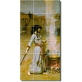 thumbnail image 1 of Ceramic Tile Mural-John Waterhouse Women Painting 165. 36" w x 72" h using (18) 12 x 12 ceramic tiles, 1 of 3