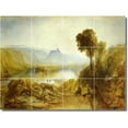 thumbnail image 1 of Ceramic Tile Mural-Joseph Turner Landscapes Painting 366. 32" w x 24" h using (12) 8 x 8 ceramic tiles, 1 of 4
