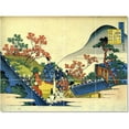 thumbnail image 1 of Ceramic Tile Mural-Katsushika Hokusai Ukiyo-E Painting 15. 32" w x 24" h using (12) 8 x 8 ceramic tiles, 1 of 3