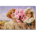 thumbnail image 1 of Ceramic Tile Mural-Lawrence Alma-Tadema Children Painting 32. 36" w x 24" h using (24) 6 x 6 ceramic tiles, 1 of 3