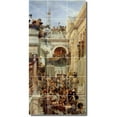 thumbnail image 1 of Ceramic Tile Mural-Lawrence Alma-Tadema Historical Painting 97. 12.75" w x 25.5" h using (18) 4.25 x 4.25 ceramic tiles, 1 of 3