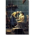 thumbnail image 1 of Ceramic Tile Mural-Lawrence Alma-Tadema Historical Shower Tile Mural 22. 17" w x 25.5" h using (24) 4.25 x 4.25 ceramic tiles, 1 of 3