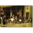 thumbnail image 1 of Ceramic Tile Mural-Lawrence Alma-Tadema Historical Wall Tile Mural 24. 36" w x 24" h using (24) 6 x 6 ceramic tiles, 1 of 3