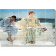 thumbnail image 1 of Ceramic Tile Mural-Lawrence Alma-Tadema Men Women Painting 35. 48" w x 32" h using (24) 8 x 8 ceramic tiles, 1 of 3