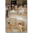 thumbnail image 1 of Ceramic Tile Mural-Lawrence Alma-Tadema Nudes Kitchen Tile Mural 25. 24" w x 36" h using (24) 6 x 6 ceramic tiles, 1 of 3