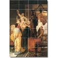 thumbnail image 1 of Ceramic Tile Mural-Lawrence Alma-Tadema People Custom Tile Mural 28. 17" w x 25.5" h using (24) 4.25 x 4.25 ceramic tiles, 1 of 3