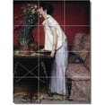 thumbnail image 1 of Ceramic Tile Mural-Lawrence Alma-Tadema Women Painting 195. 36" w x 48" h using (12) 12 x 12 ceramic tiles, 1 of 3