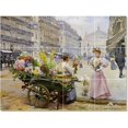 thumbnail image 1 of Ceramic Tile Mural-Louis Marie Schryver Women Painting 222. 17" w x 12.75" h using (12) 4.25 x 4.25 ceramic tiles, 1 of 3