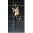 thumbnail image 1 of Ceramic Tile Mural-Luis Riccardo Falero Mythology Tile Mural Contemporary Remodeling. 18" w x 36" h using (18) 6 x 6 ceramic tiles, 1 of 3