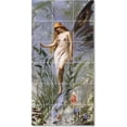 thumbnail image 1 of Ceramic Tile Mural-Luis Riccardo Falero Mythology Tile Mural Traditional Remodel. 36" w x 72" h using (18) 12 x 12 ceramic tiles, 1 of 3