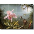 thumbnail image 1 of Ceramic Tile Mural-Martin Heade Birds Painting 46. 24" w x 18" h using (12) 6 x 6 ceramic tiles, 1 of 3
