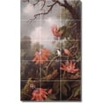 thumbnail image 1 of Ceramic Tile Mural-Martin Heade Birds Painting 48. 18" w x 30" h using (15) 6 x 6 ceramic tiles, 1 of 3