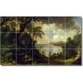 thumbnail image 1 of Ceramic Tile Mural-Martin Heade Landscapes Painting 380. 30" w x 18" h using (15) 6 x 6 ceramic tiles, 1 of 3