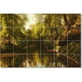 thumbnail image 1 of Ceramic Tile Mural-Peder Mork Monsted Country Painting 289. 48" w x 32" h using (24) 8 x 8 ceramic tiles, 1 of 3