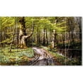 thumbnail image 1 of Ceramic Tile Mural-Peder Mork Monsted Country Painting 302. 21.25" w x 12.75" h using (15) 4.25 x 4.25 ceramic tiles, 1 of 3