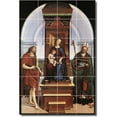 thumbnail image 1 of Ceramic Tile Mural-Raphael Mother Child Painting 34. 17" w x 25.5" h using (24) 4.25 x 4.25 ceramic tiles, 1 of 3