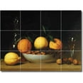 thumbnail image 1 of Ceramic Tile Mural-Raphaelle Peale Fruit Vegetables Floor Tile Mural 29. 48" w x 36" h using (12) 12 x 12 ceramic tiles, 1 of 3