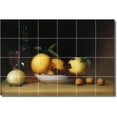 thumbnail image 1 of Ceramic Tile Mural-Raphaelle Peale Fruit Vegetables Floor Tile Mural 30. 48" w x 32" h using (24) 8 x 8 ceramic tiles, 1 of 3