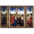 thumbnail image 1 of Ceramic Tile Mural-Rogier Weyden Religious Kitchen Tile Mural 26. 25.5" w x 17" h using (24) 4.25 x 4.25 ceramic tiles, 1 of 3