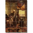 thumbnail image 1 of Ceramic Tile Mural-Rudolf Ernst Historical Backsplash Tile Mural 5. 24" w x 36" h using (24) 6 x 6 ceramic tiles, 1 of 3