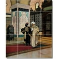 thumbnail image 1 of Ceramic Tile Mural-Rudolf Ernst Historical Custom Tile Mural 17. 32" w x 40" h using (20) 8 x 8 ceramic tiles, 1 of 3