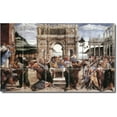 thumbnail image 1 of Ceramic Tile Mural-Sandro Botticelli Historical Painting 159. 21.25" w x 12.75" h using (15) 4.25 x 4.25 ceramic tiles, 1 of 3