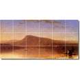 thumbnail image 1 of Ceramic Tile Mural-Sanford Gifford Landscapes Painting 401. 25.5" w x 12.75" h using (18) 4.25 x 4.25 ceramic tiles, 1 of 3