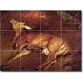 thumbnail image 1 of Ceramic Tile Mural-Sir Edwin Landseer Animals Painting 56. 17" w x 12.75" h using (12) 4.25 x 4.25 ceramic tiles, 1 of 3