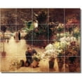 thumbnail image 1 of Ceramic Tile Mural-Theodore Steele Country Painting 326. 60" w x 48" h using (20) 12 x 12 ceramic tiles, 1 of 3