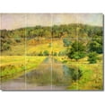 thumbnail image 1 of Ceramic Tile Mural-Theodore Steele Landscapes Painting 410. 24" w x 18" h using (12) 6 x 6 ceramic tiles, 1 of 3