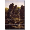thumbnail image 1 of Ceramic Tile Mural-Thomas Cole Country Painting 340. 32" w x 48" h using (24) 8 x 8 ceramic tiles, 1 of 3
