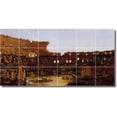 thumbnail image 1 of Ceramic Tile Mural-Thomas Cole Historical Kitchen Tile Mural 13. 48" w x 24" h using (18) 8 x 8 ceramic tiles, 1 of 3