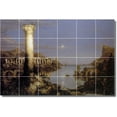 thumbnail image 1 of Ceramic Tile Mural-Thomas Cole Historical Kitchen Tile Mural 15. 72" w x 48" h using (24) 12 x 12 ceramic tiles, 1 of 3