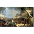 thumbnail image 1 of Ceramic Tile Mural-Thomas Cole Historical Painting 170. 60" w x 36" h using (15) 12 x 12 ceramic tiles, 1 of 3